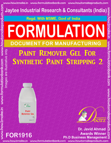Paint Removers Making Formulations