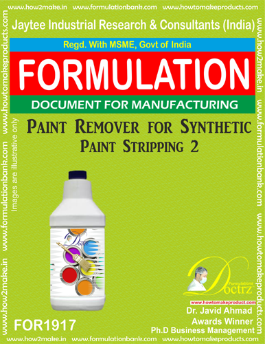 Paint Removers Making Formulations