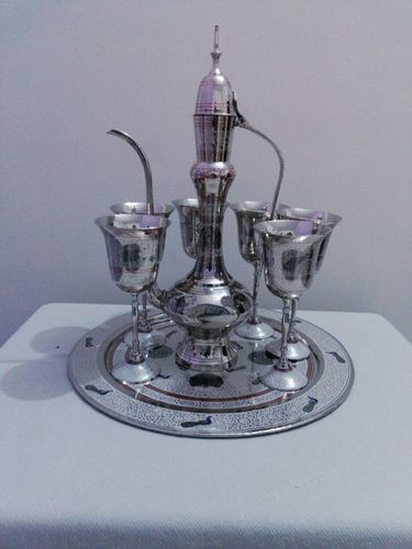 Silver Aftaba Set