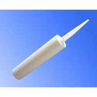 Silicone Sealant - Silicone, 300ml, White | 1000n/m Adhesion Strength, 24-hour Curing Time, Durable Seal, Weatherproof, Easy Application, Versatile Use