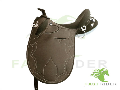 Leather Stock Saddle
