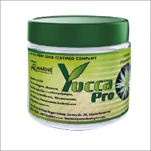 Yucca used as aqua feed supplement