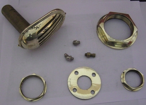 Brass Component - Round 2-5mm | Polished Golden Brass, Ideal for Plumbing and Electrical Applications