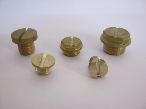 Brass Submersible Component - 2-5mm Thickness, Round Shape, Polished Golden Finish | Plumbing and Electrical Use Durable Design