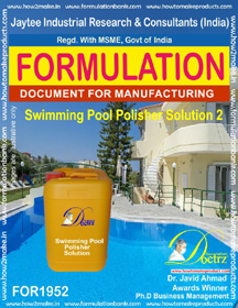 Swimming Pool Chemical Formula