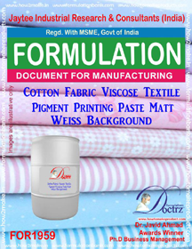 E Books Cotton Fabric Viscose Textile Pigment Printing Paste Matt Weiss Background