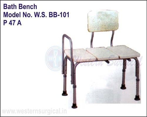 Plastic Wheel Chair (Bath Bench)