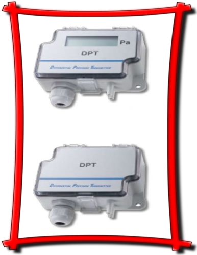 Sensocon USA Differential Pressure Transmitter Series DPT10-R8 - Range -0.5 - 0.5 inWC By ENVIRO TECH INDUSTRIAL PRODUCTS