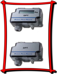 Sensocon USA Differential Pressure Transmitter Series DPT10-R8  - Range  -0.5 - 0.5  inWC