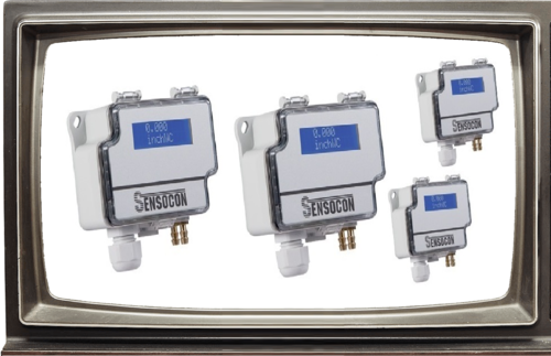 Sensocon USA Differential Pressure Transmitter Series DPT10-R8  - Range   0 - 1.0 inWC