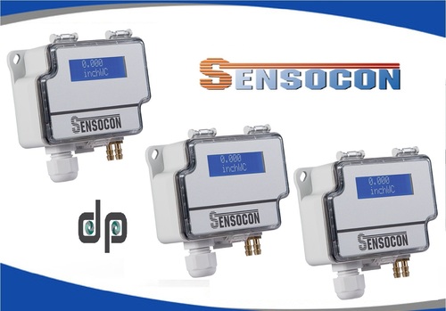 Sensocon USA Differential Pressure Transmitter Series DPT1-R8 - Range  0 - 125 Pa