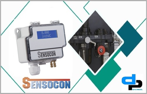 Sensocon USA Differential Pressure Transmitter Series DPT1-R8 - Range  -0.25 - 0.25 mbar