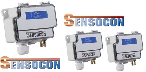 Sensocon USA Differential Pressure Transmitter Series DPT1-R8 - Range  0 - 2.5 mbar