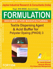 Textile Auxillary Chem Formualtions