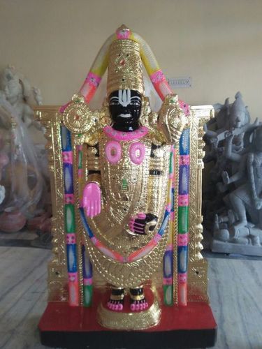 Black Marble Tirupatibalaji Statue