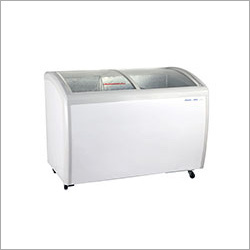 Curved Glass Freezer Curved Glass Freezer