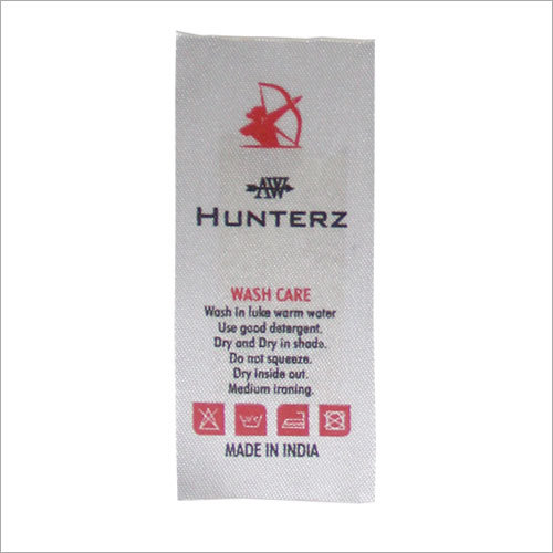 Taffeta Label tag