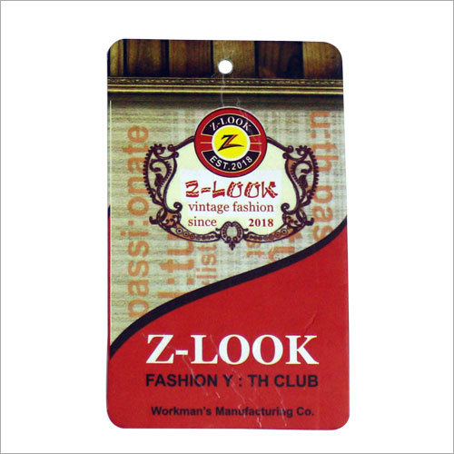 Garment Hang Tag