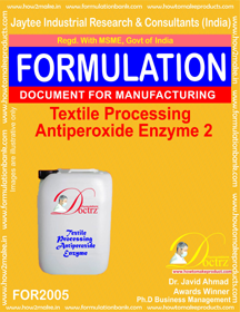Textile Processing Anti Peroxide Enzymes 2 - Digital Downloadable E-Book, Instant Email Delivery with Payment Confirmation