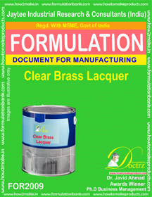 Lacquers and Sealer Formulations