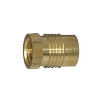 Brass Rubber Insert