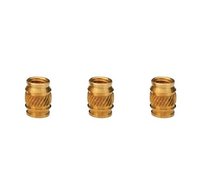 Brass Ultrasonic Heat Staking Rubber Inserts