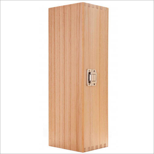 Wooden Plain Wine Box