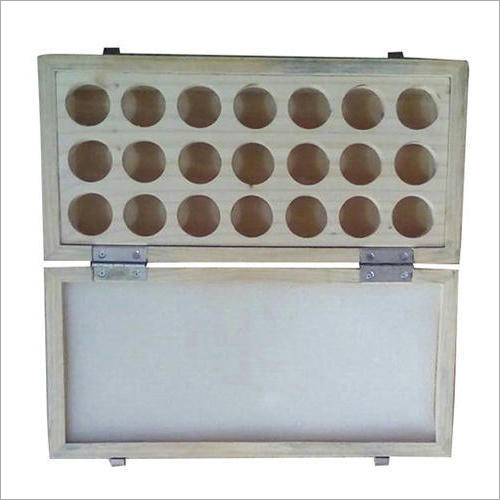 ER Wooden Collet Boxes - Fine Wood 20 Collets Capacity Hinged Lid | Termite Proof Scratch Proof Customizable Designs