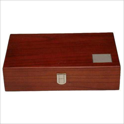 Brown Wooden Gift Box