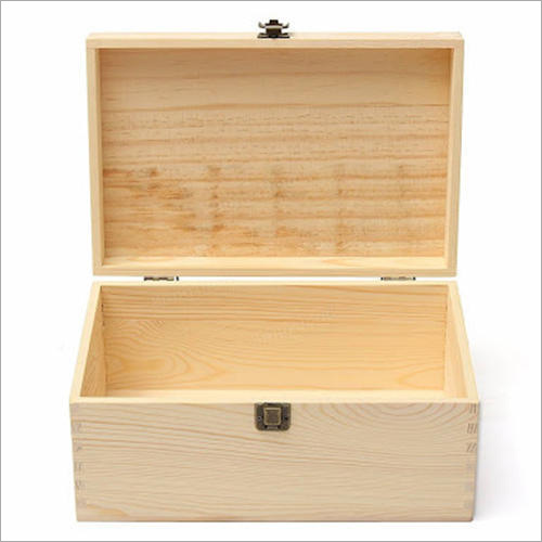 Finished Plain Wooden Gift Box