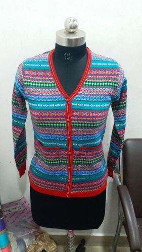 Colorful Ladies Cardigan
