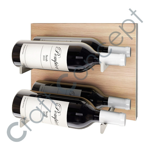 Wall Wine Stand No Assembly Required