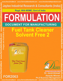 Industrial Use Product Formulations