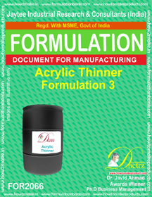 E Books Acrylic Thinner Formulation 3