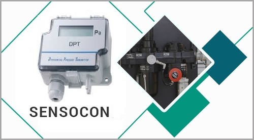 Sensocon USA Differential Pressure Transmitter Series DPT30-R8 - Range  0 - 20 inWC