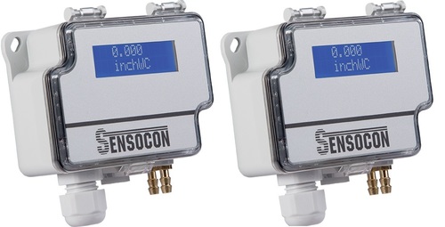 Sensocon USA Differential Pressure Transmitter Series DPT30-R8 - Range  -2500 - 2500 Pa