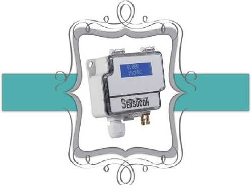 Sensocon USA Differential Pressure Transmitter Series DPT30-R8 - Range  -12.5 - 12.5 mbar