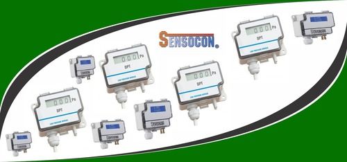 Sensocon USA Differential Pressure Transmitter Series DPT30-R8 - Range  0 - 50 mbar