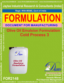 E Books Olive Oil Emulsion By Cold Process Formulation 3