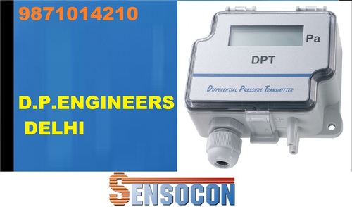 Sensocon USA Differential Pressure Transmitter Series DPT10-R8  - Range  -0.5 - 0.5  inWC
