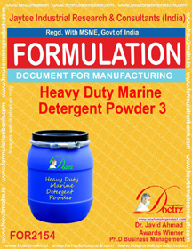 Industrial Use Detergent Product Formulations