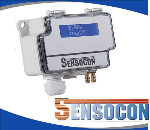 Sensocon USA Differential Pressure Transmitter Series DPT10-R8 - Range 0 - 5.0 inWC