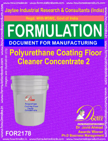 Industrial Use Detergent Product Formulations