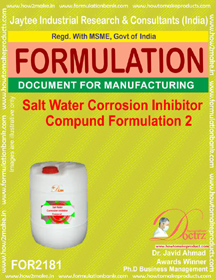 Salt Water Corrosion Inhibitor - Formula 2 for Small Scale Production | E-Book Guideline for Minimizing Corrosion Risks in Salt Water