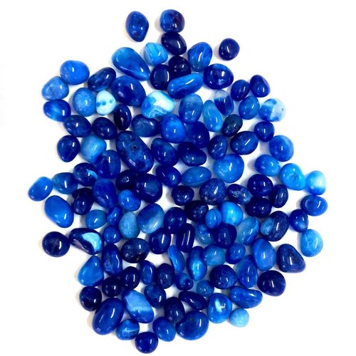Polished Blue Pebbles