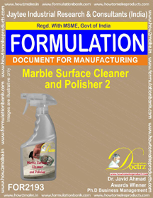 E Books Marble Surface Cleaner And Polisher Formulation 2