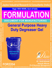Degreaser and Descalers Formulations