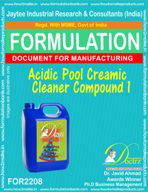 E Books Acidic Pool Ceramics Cleaning Compound Formula 1