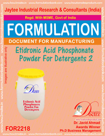 Industrial Use Detergent Product Formulations
