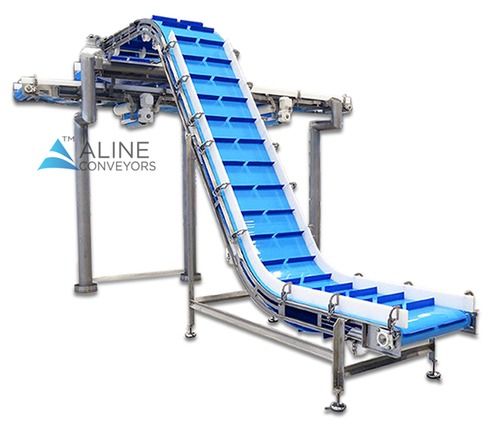 Incline Modular Belt Conveyor Incline Modular Belt Conveyor